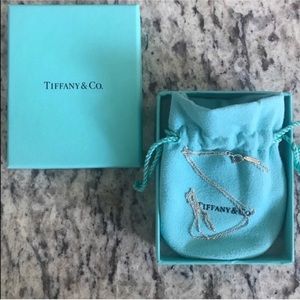 Authentic New Tiffany & Co. Silver Necklace in Box